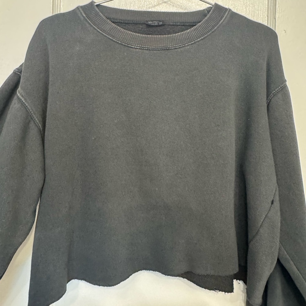Brandy Melville Charcoal Crewneck Sweater